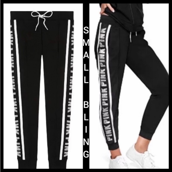 PINK Victoria's Secret Pants - NWT VS LINK BLING JOGGERS